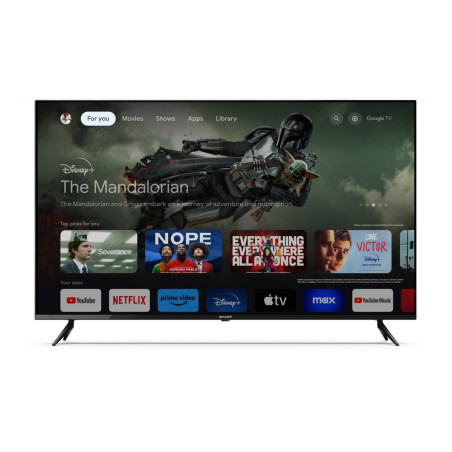Sharp 55GL4060E | 55 | Smart TV | 4k Ultra HD | Black