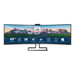 Philips | SuperWide curved LCD display | 499P9H/00 | 48.8 " | VA | Dual QHD | 32:9 | 70 Hz | 5 ms | 5120 x 1440 pixels | 450 cd/