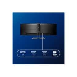 Philips | SuperWide curved LCD display | 499P9H/00 | 48.8 " | VA | Dual QHD | 32:9 | 70 Hz | 5 ms | 5120 x 1440 pixels | 450 cd/