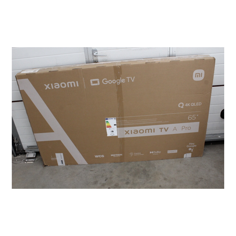 Xiaomi | QLED TV A Pro 2025 | 65'' | Smart TV | Google TV | 4K UHD | Black | USED, MISSING: LEGS, SCREWS AND MANUALS