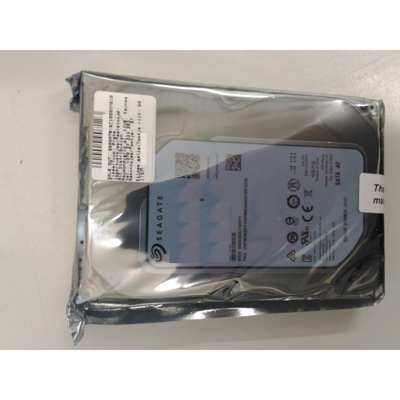 SALE OUT. SEAGATE IronWolf Pro ST4000NE001 HDD 4TB / 3.5"/ 128 MB / SATA 6Gb/s | Seagate | REFURBISHED