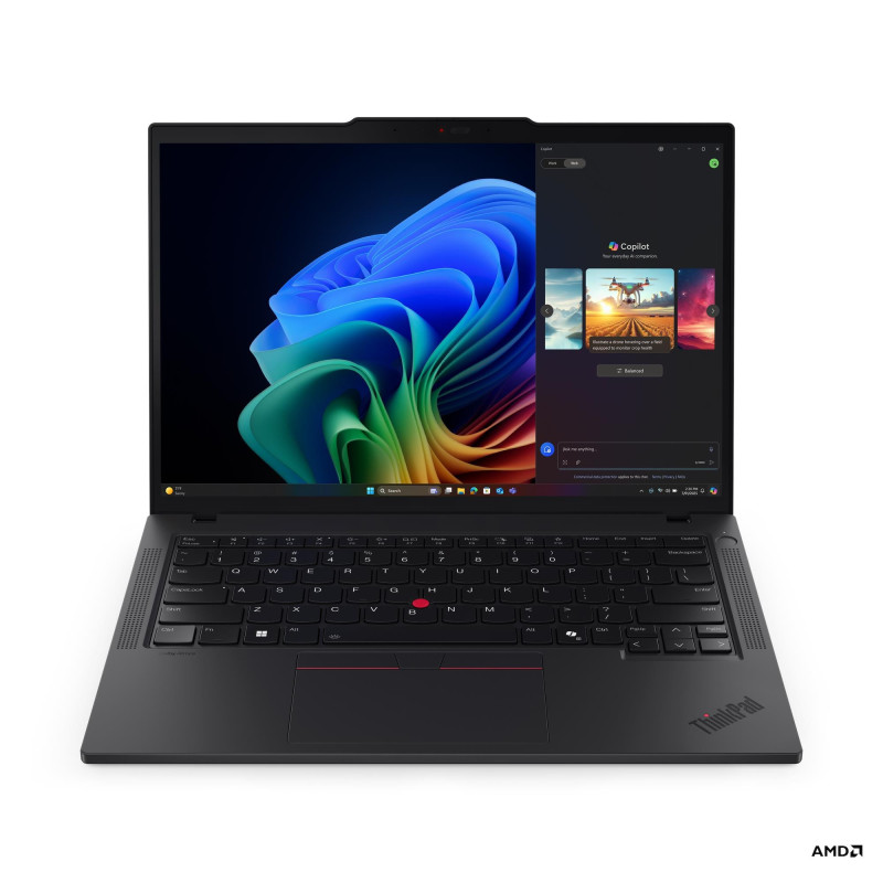 Lenovo ThinkPad T14 G6 AMD | Black | 14 " | IPS | WUXGA | 1920 x 1200 pixels | Anti-glare | AMD Ryzen AI 5 PRO | 340 | 32 GB | S