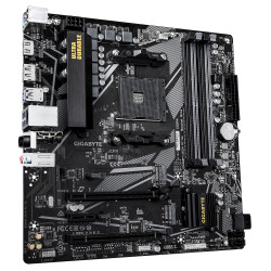 Gigabyte B550M DS3H AC R2 | Processor family AMD | Processor socket AM4 | DDR4 DIMM | Supported hard disk drive interfaces SATA,