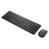 Lenovo Essential | Keyboard and Mouse Combo | Wireless | Russian/Cyrillic | Black | 2.4 GHz