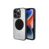 Mercedes MEHMP15L23ACMS iPhone 15 Pro 6.1" Silver Hardcase Leather & Aluminum MagSafe | Mercedes