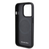 Mercedes MEHMP15L23ACMS iPhone 15 Pro 6.1" Silver Hardcase Leather & Aluminum MagSafe | Mercedes