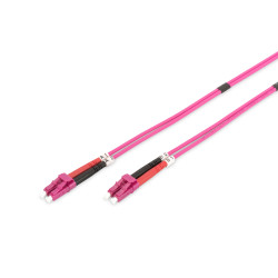 Digitus Fiber Optic Multimode | DK-2533-03-4 | Patch cord | Length 3 m | Erika violet