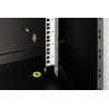 Digitus Wall Mounting Cabinet Unique Series | DN-19 16U-6/6-SW | Black | 82 x 60 x 60 cm