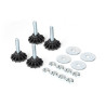 Digitus Computer housing with in-built filter fan and levelling feet | DN-CC 9002 | Light grey