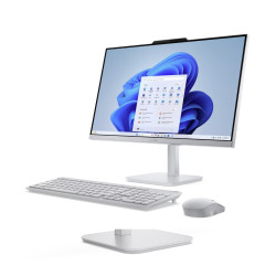 Lenovo A100 23.8 FHD i3-N305/8GB/512GB/Intel UHD/WIN11 Home/ENG kbd/Grey/2Y Warranty | Lenovo Lenovo AIO | A100 | Desktop | AIO 