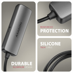 AXAGON Active converter RVC-HI8KPD, 100 W | USB Type-C to HDMI