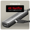 AXAGON Active converter RVC-HI8KPD, 100 W | USB Type-C to HDMI