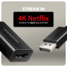 AXAGON Active adapter RVD-HI20N | DisplayPort to HDMI | 0.15 m