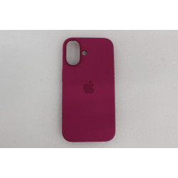 SALE OUT. Apple iPhone 16 Silicone Case with MagSafe - Fuchsia | Apple Case with MagSafe | Apple | iPhone 16 | Silicone | Fuchsi
