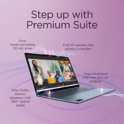 Lenovo Yoga Slim 7 14AKP10 | Tidal Teal | 14 " | OLED | WUXGA | 1920 x 1200 pixels | Glossy | AMD Ryzen AI 5 | 340 | 16 GB | Sol