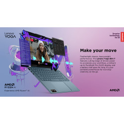 Lenovo Yoga Slim 7 14AKP10 | Tidal Teal | 14 " | OLED | WUXGA | 1920 x 1200 pixels | Glossy | AMD Ryzen AI 5 | 340 | 16 GB | Sol