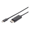 Digitus | USB Type-C adapter cable | AK-300333-020-S | USB-C | DisplayPort | USB-C to DP | 2 m