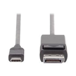 Digitus | USB Type-C adapter cable | AK-300333-020-S | USB-C | DisplayPort | USB-C to DP | 2 m