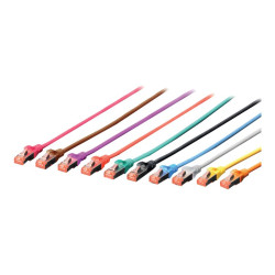 CAT 6 S/FTP | Patch cord | Length 10 m | Grey