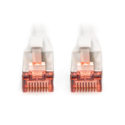 CAT 6 S/FTP | Patch cord | Length 10 m | Grey