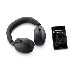 Dell Premier Headset | WL7024 | Bluetooth | Built-in microphone | Wireless | Black | ANC