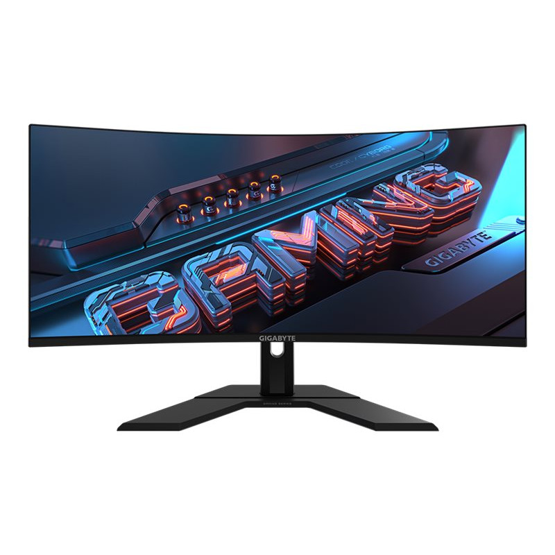Gigabyte | Gaming Monitor | GS34WQC EU1 | 34 " | VA | 135 Hz | 1 ms | HDMI ports quantity 2 | Black