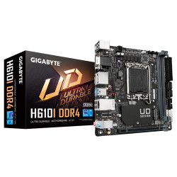 Gigabyte | H610I | Processor family Intel | Processor socket LGA1700 | DDR5 DIMM | Supported hard disk drive interfaces M.2, SAT