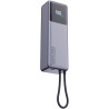 Xiaomi 165W Power Bank (Integrated Cable) | 10000 mAh | USB-C | Gray