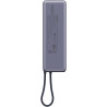 Xiaomi 165W Power Bank (Integrated Cable) | 10000 mAh | USB-C | Gray