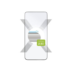 FIXED Full Cover 2,5D Tempered Glass for Samsung Galaxy S24/S25, Black | Fixed