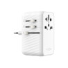 Fixed | Voyager 85W travel adapter for EU, UK and USA/AUS, with 4xUSB-C and 1xUSB output | Adapter
