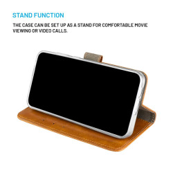 Fixed Opus | Book Case | Samsung | Galaxy A36 5G/A56 5G | Leather | Brown