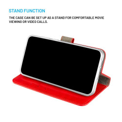 Fixed Opus | Book Case | Galaxy A56 5G | Samsung | Leather | Red