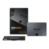 Samsung | SSD | 870 QVO | 2000 GB | SSD form factor 2.5" | Solid-state drive interface SATA III | Read speed 560 MB/s | Write sp