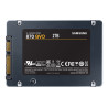Samsung | SSD | 870 QVO | 2000 GB | SSD form factor 2.5" | Solid-state drive interface SATA III | Read speed 560 MB/s | Write sp