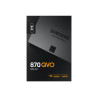 Samsung | SSD | 870 QVO | 2000 GB | SSD form factor 2.5" | Solid-state drive interface SATA III | Read speed 560 MB/s | Write sp