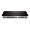 D-LINK DGS-1210-52, Gigabit Smart Switch with 48 10/100/1000Base-T ports and 4 Gigabit MiniGBIC (SFP) ports, 802.3x Flow Control