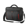 Targus | Classic | Fits up to size 14 " | Messenger - Briefcase | Black/Red | Shoulder strap