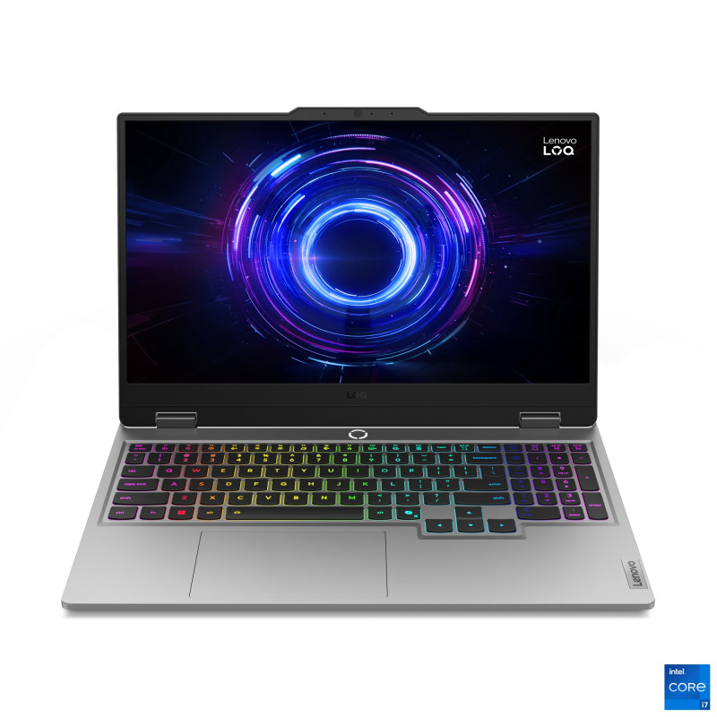 Lenovo LOQ 15IRX10 | Luna Grey | 15.6 " | IPS | FHD | 1920 x 1080 pixels | Anti-glare | Intel Core i7 | i7-13650HX | 24 (2x12) G
