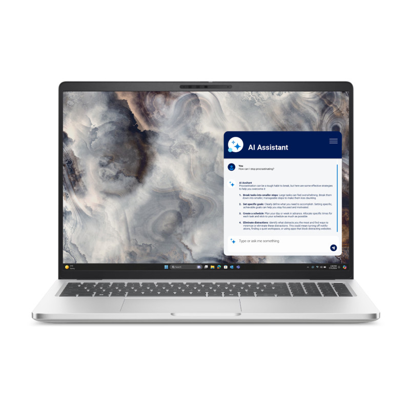 Dell Pro 16 Plus PB16250 | 16 " | FHD+ | Intel Core Ultra 7 | 265U | 16 GB | DDR5 | Solid-state drive capacity 512 GB | Intel Gr