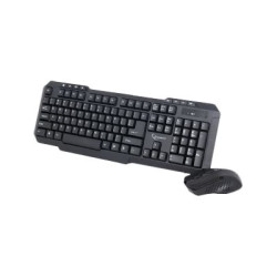 Gembird | Desktop Set | KBS-WM-02 | Keyboard and Mouse Set | Wireless | Mouse included | US | Black | USB | US | 450 g | Numeric