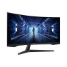 Samsung | Curved Monitor | LC34G55TWWPXEN | 34 " | VA | UWQHD | 21:9 | 165 Hz | 1 ms | 3440 x 1440 | 250 cd/m | HDMI ports quant