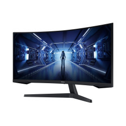 Samsung | Curved Monitor | LC34G55TWWPXEN | 34 " | VA | UWQHD | 21:9 | 165 Hz | 1 ms | 3440 x 1440 | 250 cd/m | HDMI ports quant