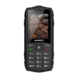 HAMMER ROCK LTE (Black) Dual SIM 2.4" IPS 240x320/128MB/48MB RAM/microSD/LTE | Hammer