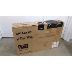 SALE OUT. Gigabyte Gaming Monitor GS27QC EU 27" VA, 1 ms, 250 cd/m , 170 Hz, HDMI ports quantity - 2, Black | Gigabyte Gaming Mo
