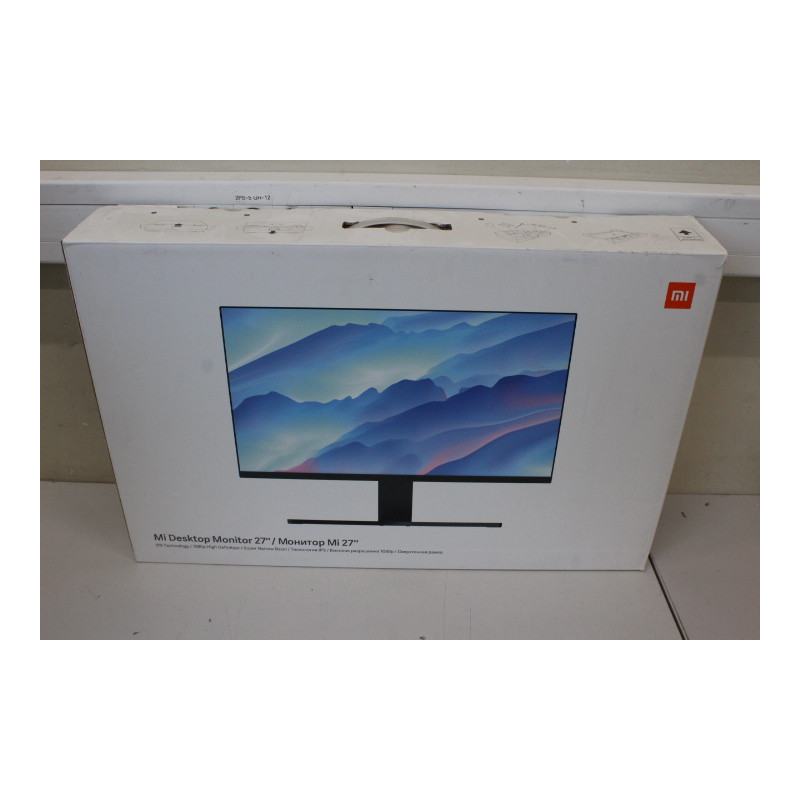 SALE OUT. Xiaomi Mi Desktop Monitor 27" EU, 1920 1080/16:9/6ms/VGA, HDM/Audio/DC/Black | Xiaomi Desktop Monitor | Mi | 27 " | IP