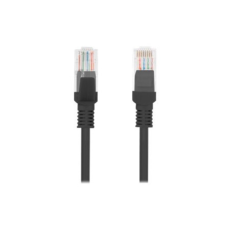 Lanberg Patchcord CAT.5E UTP | PCU5-10CC-1000-BK | 10 m