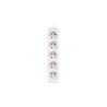Lanberg Cable Power Strip, 5X French Outlets Quality-Grade Copper, 1.5 m | PS0-05E-0150-W