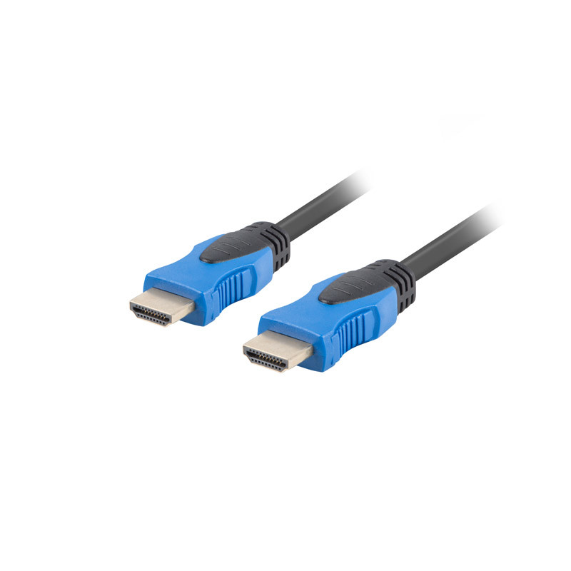 Lanberg HDMI V2.0 Cable 3M 4K CU | CA-HDMI-20CU-0030-BK | HDMI to HDMI | 3 m