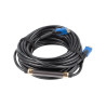 Lanberg HDMI V2.0 Cable 4K CU | CA-HDMI-20CU-0150-BK | HDMI to HDMI | 15 m